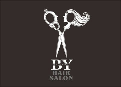 美容美发BY salon+标志设计